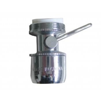 dual-spray kitchen aerartor with swivel and pause valve(ECO-305)